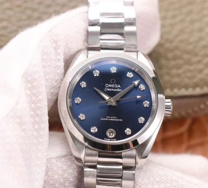 Omega Seamaster 220.10.38.20.53.001 Aqua Terra 150M VS Factory 1:1 Best Edition Replica Watch Blue dial Swiss 8800